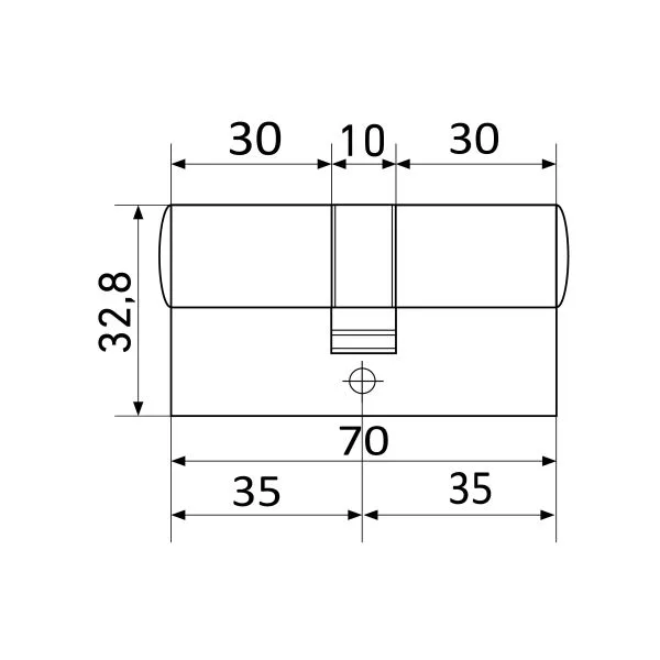 Цилиндровый механизм LS 70 CR