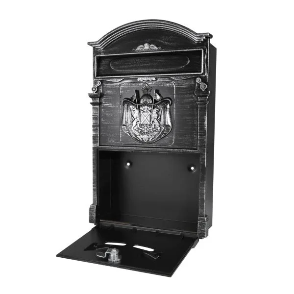 Ящик почтовый № 4010В старое серебро