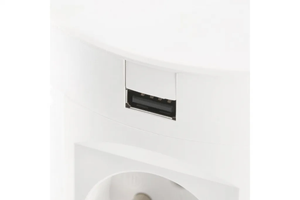 Удлинитель врезной COMFORT PLUS (4 гн. Schucko, 2xUSB, 2xRJ45, 5ВтCHERG), белый