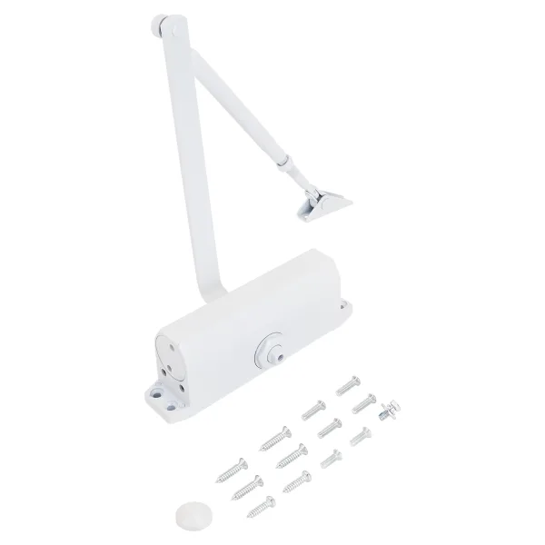 NOTEDO Доводчик дверной DC-120-I WHITE до 120кг белый