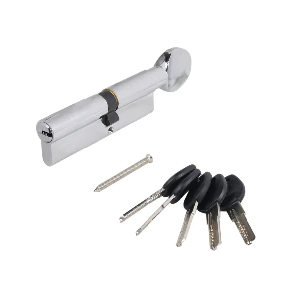 АЛЛЮР HD FG 100-5К CP[40Gх10х50] хром перф.кл Цилиндровый механизм (50 10)