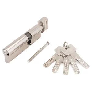 Стандарт F-02 85(30Bх10х45) CP 5кл хром перф. ключ верт. Цилиндровый механизм(100 10)