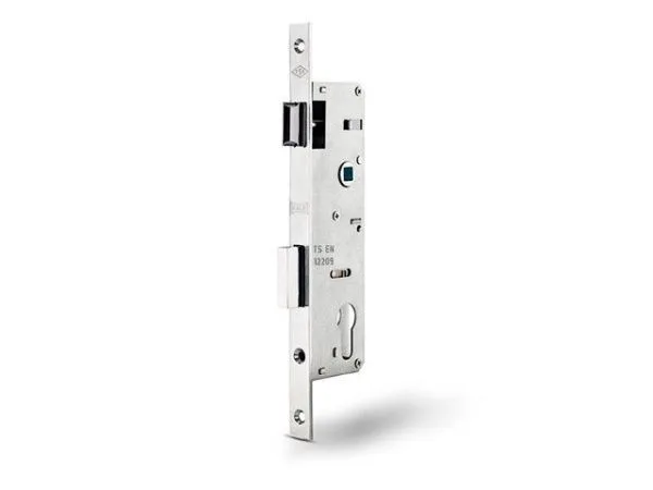 Корпус узкопрофильного замка с защёлкой 192 P (30 mm) (хром) без от пл.