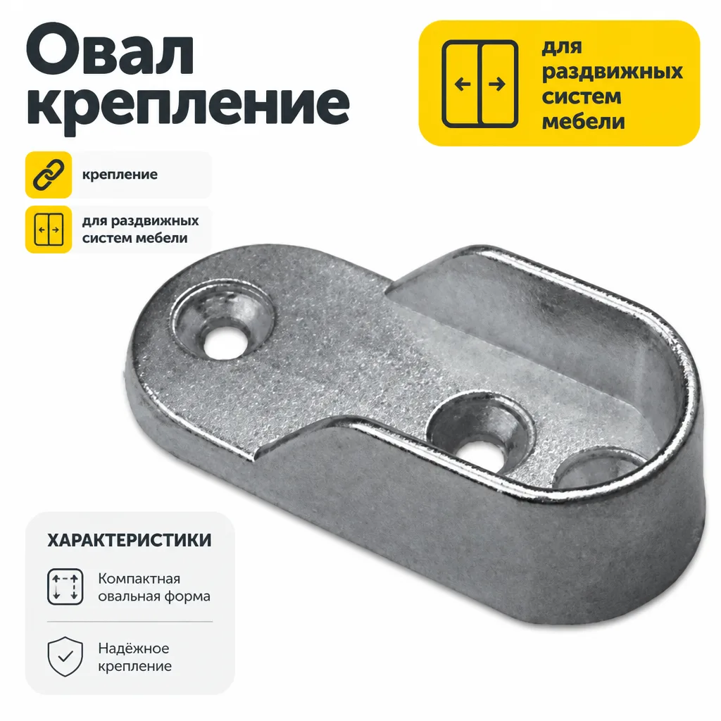 Овал крепление