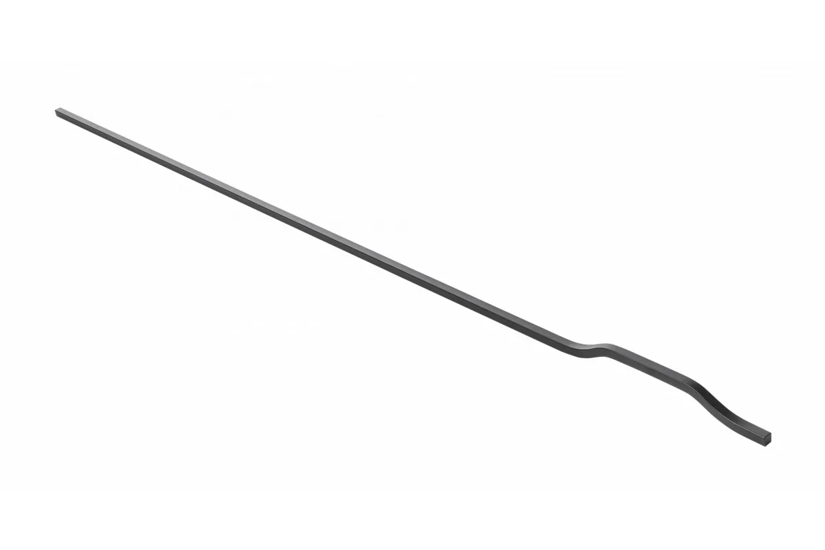 Ручка мебельная Gravel Long L-1200мм, черный матовый