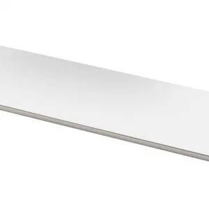 Ручка торцевая HEXI 192/225 мм, белый матовый