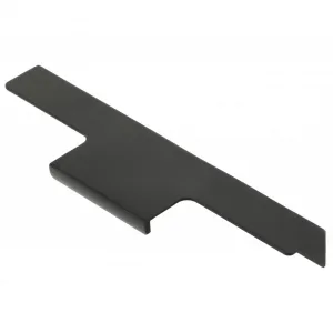 Ручка торцевая LIND 128/150 мм, черный матовый