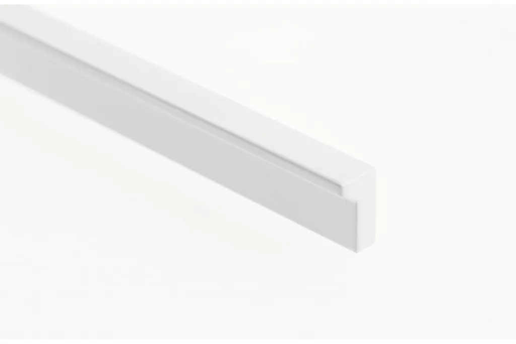 Ручка мебельная PILLAR LONG L-1200мм, белый матовый
