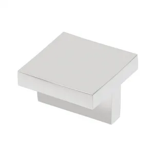Ручка-кнопка UZ-40, хром