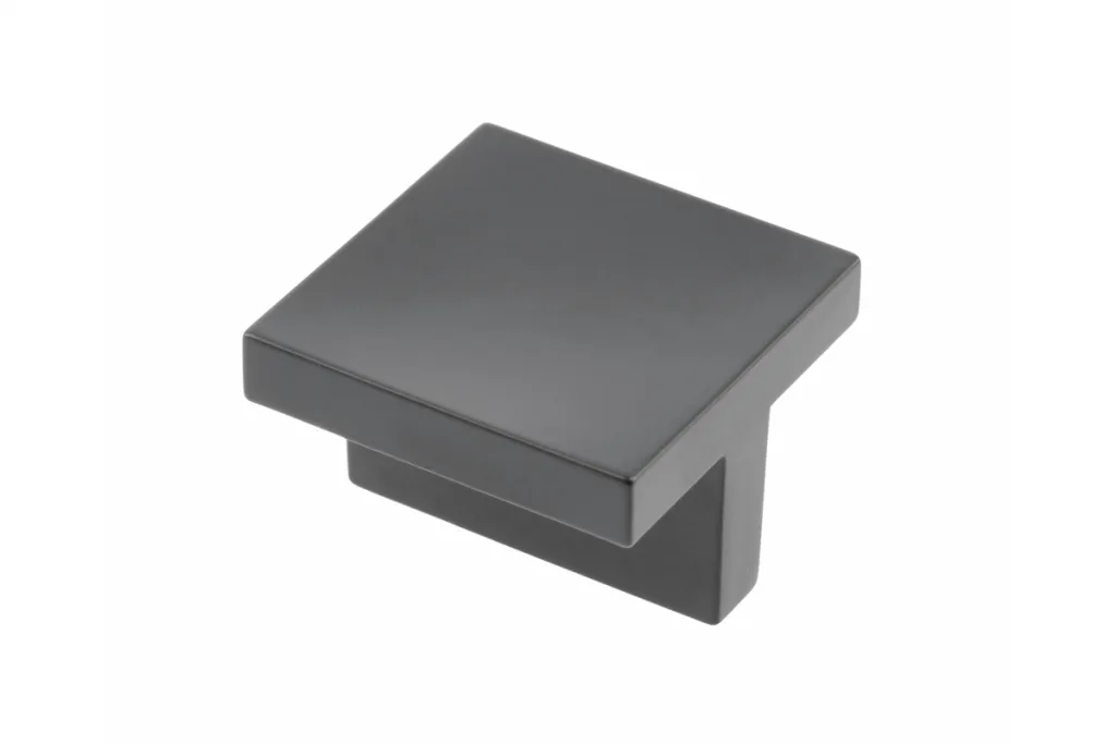 Ручка-кнопка UZ-40, черный матовый