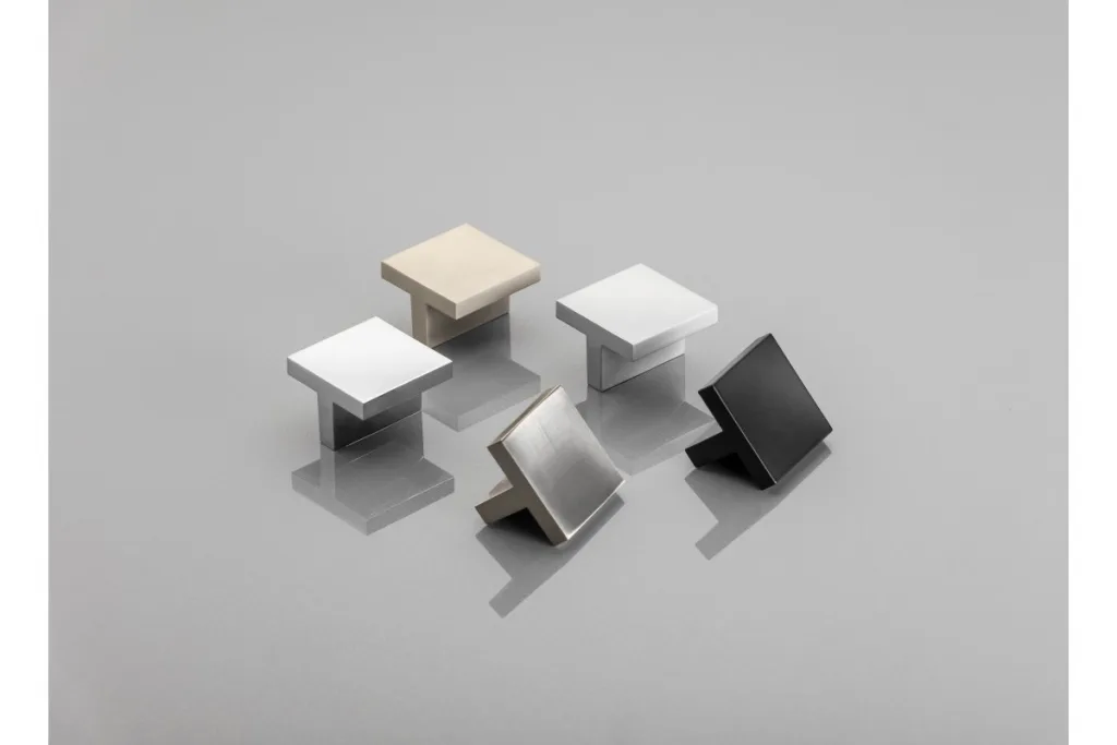 Ручка-кнопка UZ-40, хром