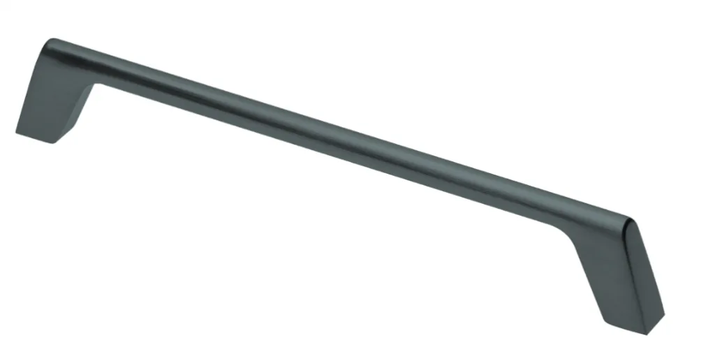 Ручка мебельная UZ-G2 L-160мм, черный матовый