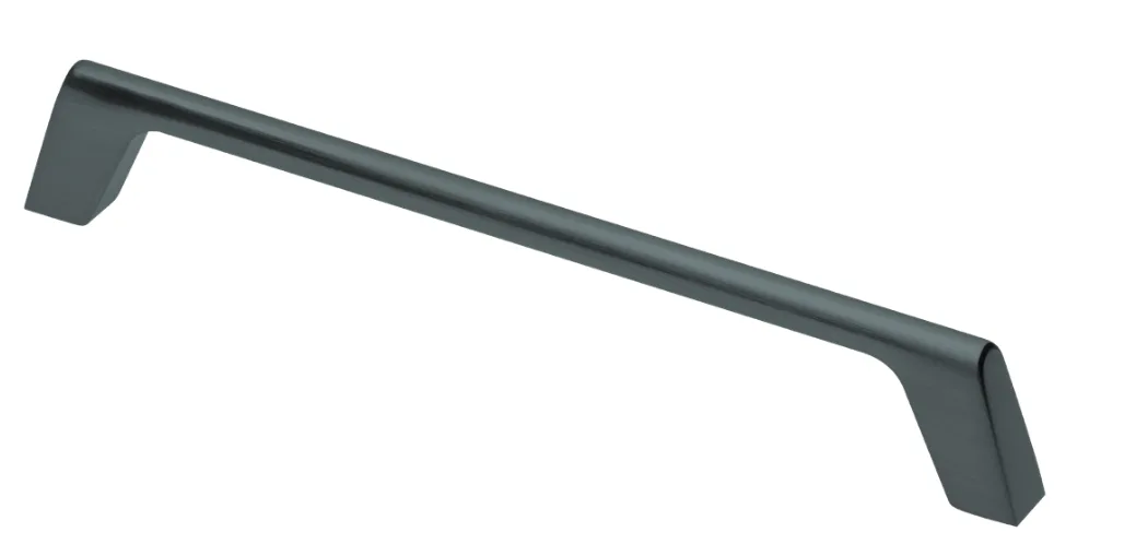 Ручка мебельная UZ-G2 L-160мм, черный матовый