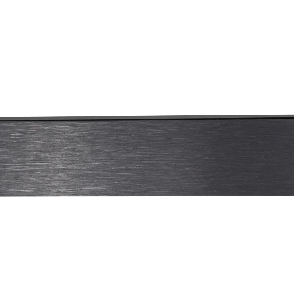 Штанга гардеробная прямоуг. FAME LUMI L-3000 с демпфером, графит браш AKS