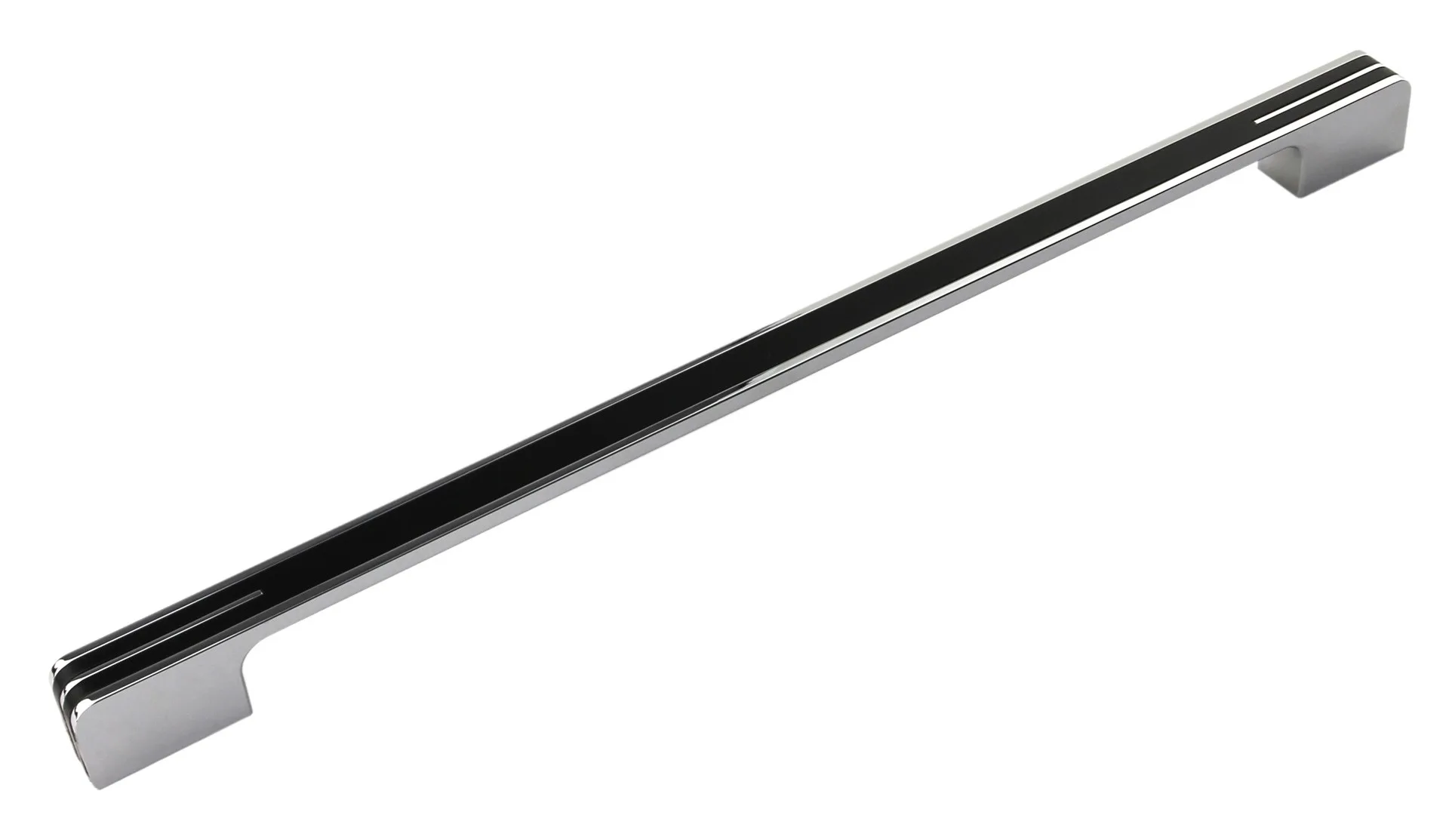 Мебельная ручка МОНОХРОМ RS267CP/BL.4/384
