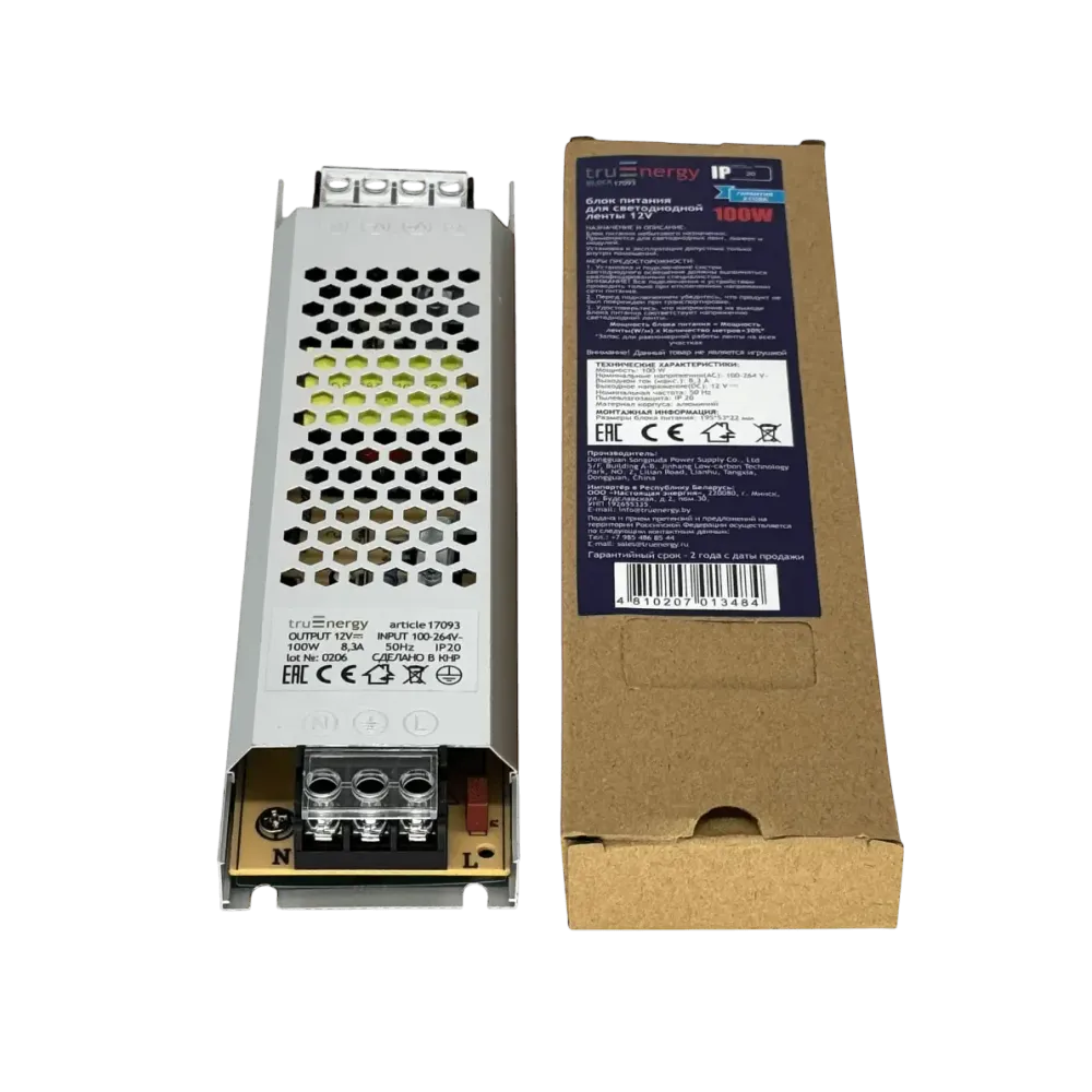 Блок питания BLOCK MINI арт. bm100w12v