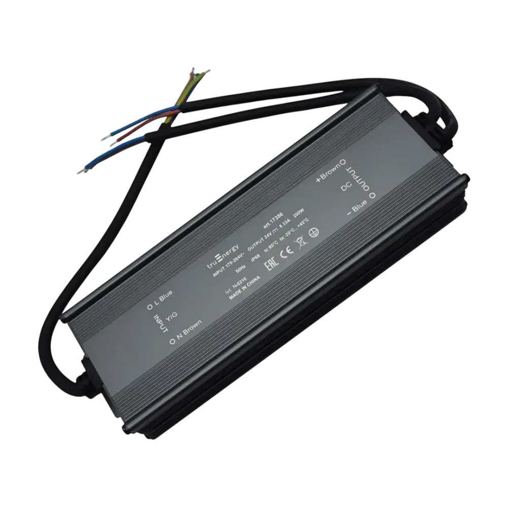 Блок питания WATERPROOF арт. wp200w24v