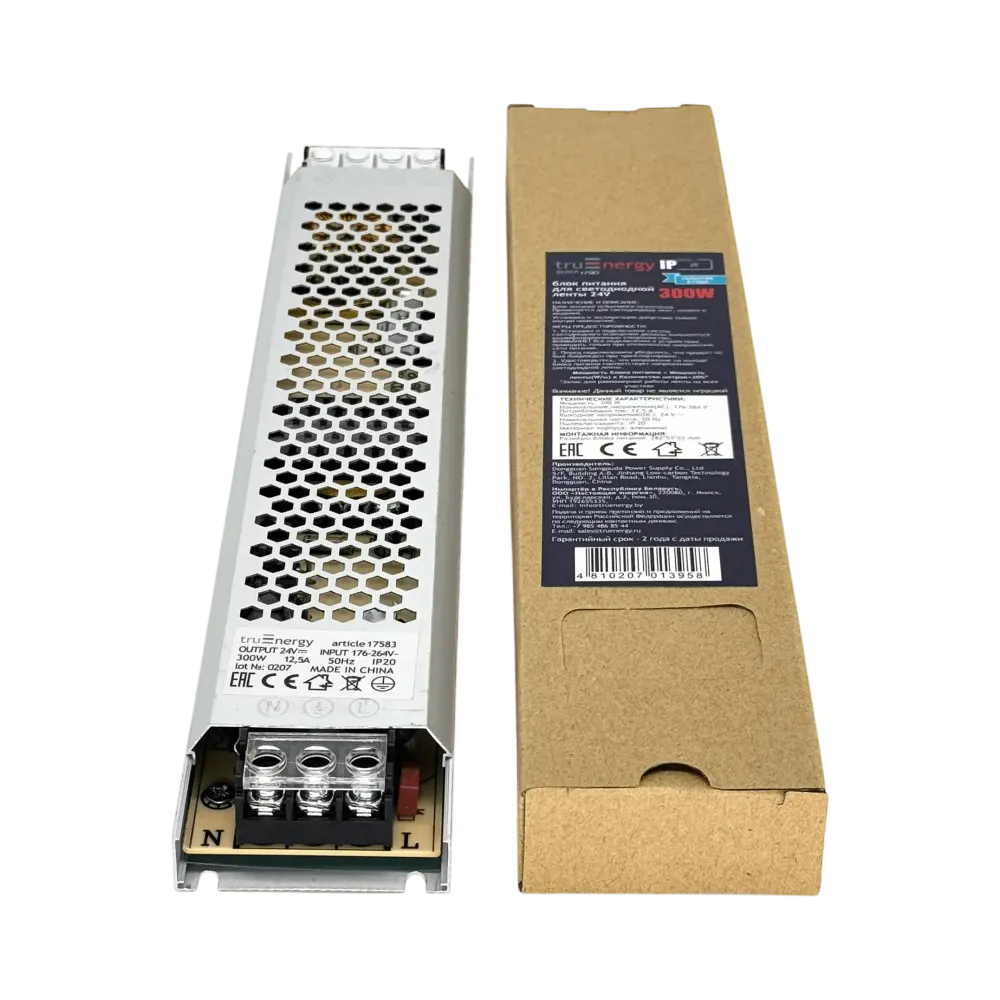 Блок питания BLOCK MINI арт. bm300w24v