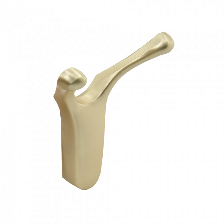 Крючок AQ Snail золото брашированное