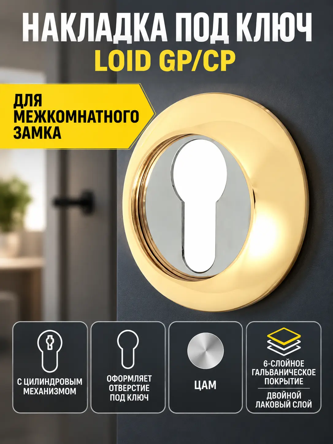 Накладка под ключ LOID GP CP