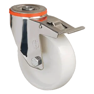 Колесо нейлоновое EM04 ZKZ 100 F (INOX)