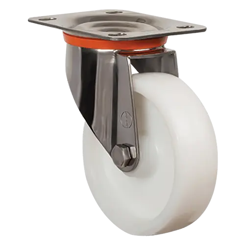 Колесо большегрузное нейлоновое EZ01 HKZ 100 (INOX)