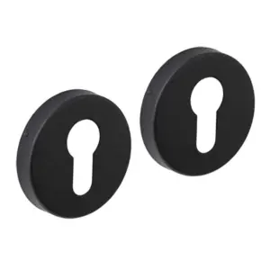 Накладки цилиндровые Apecs DP-C-02-INOX/201-BLM